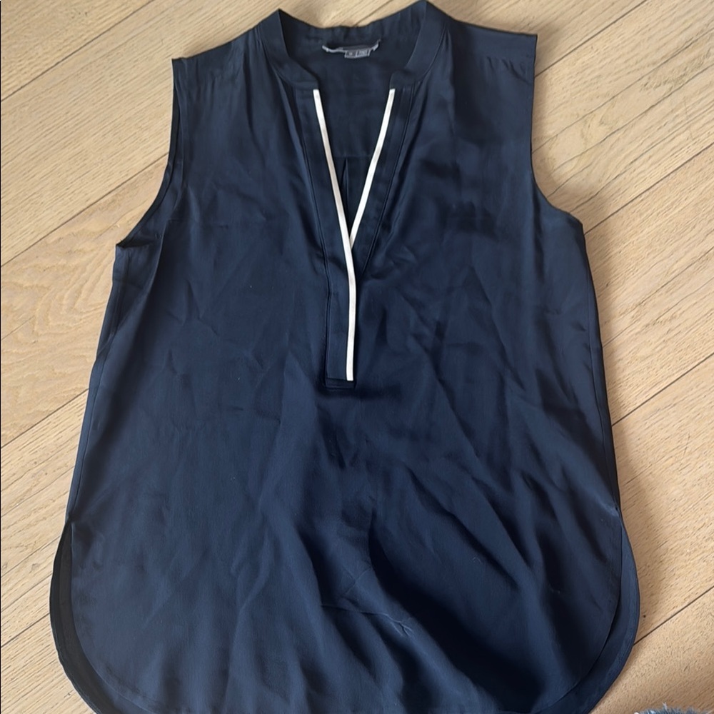 Sleeveless Black Top